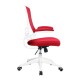 Luna White Mesh Designer Office Chair